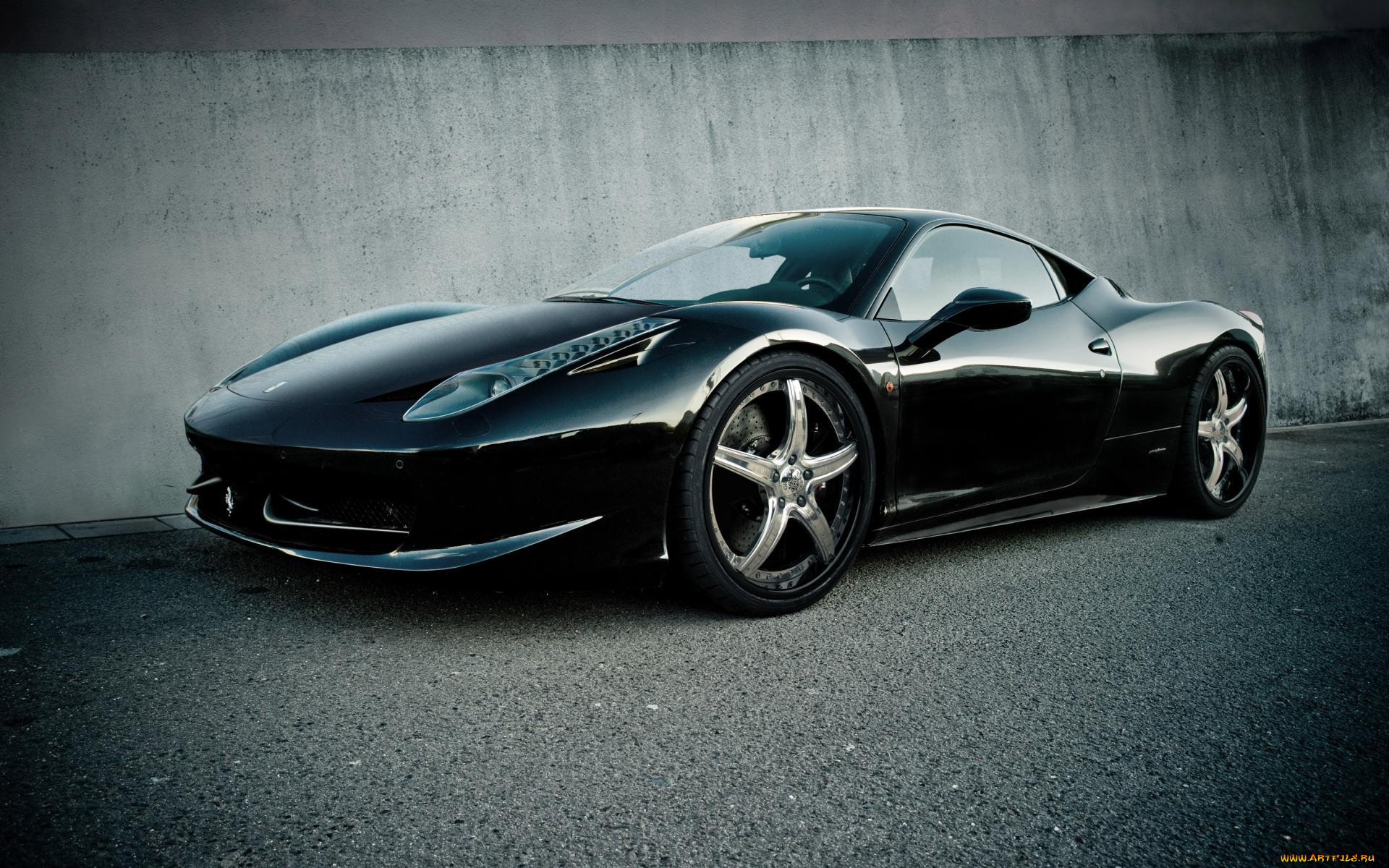 , ferrari, , , wheels, , , 458, italia, black, 